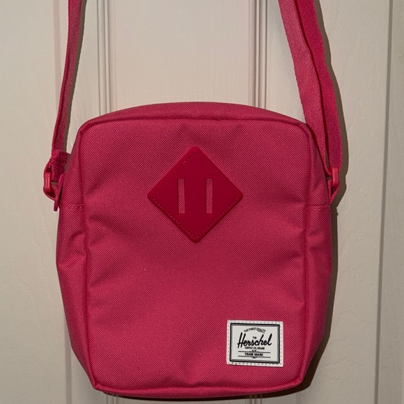 Herschel Supply Company Handbags - Herschel Supply Company Fuchsia Crossbody Bag